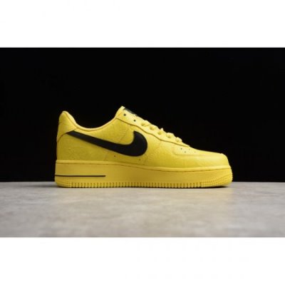 Nike Air Force 1 '07 Sarı / Siyah Kaykay Ayakkabı Türkiye - 065WOGL7